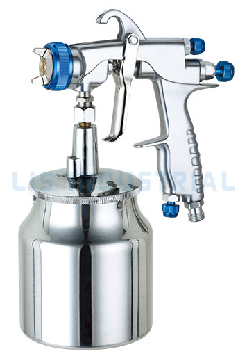 Pistola de pulverização ls101s, tipo alimentação de pressão, revestimento de móveis, pistola de pintura de carro