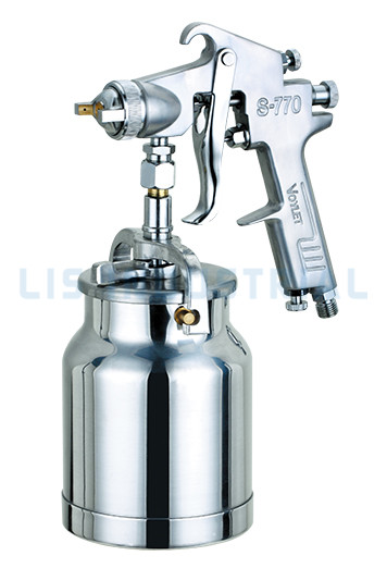 Pistola pulverizadora S770S 1000ML ferramenta atomizadora de pintura em liga de aerógrafo