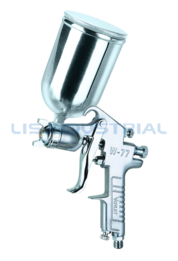 Voylet W77G HVLP Pistola de pintura por gravidade Pulverizador de reparo de pintura